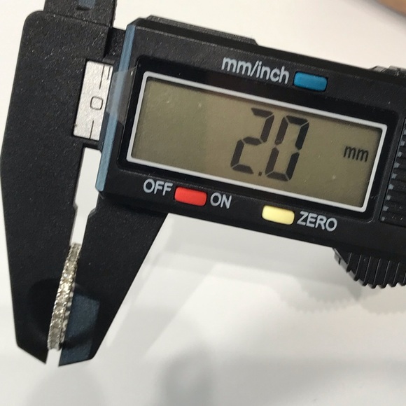 Signed SU Sterling Silver 925 Cubic Zirconia CZ Band Prong Eternity Set Ring 5 - Picture 5 of 10